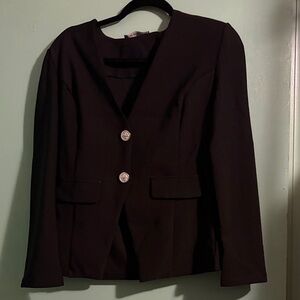 Elegant Black Women's Blazer